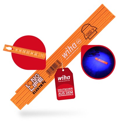 Artikelbild 2 für Wiha Meterstab Longlife® 37067 Kunststoff 200,0 cm, Artikelnummer 717449