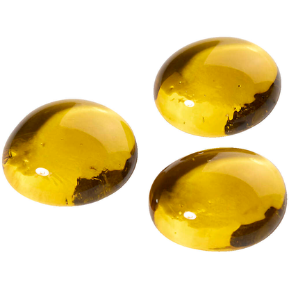 Artikelbild 2 für GLOREX Muggelsteine gelb Glasnuggets Ø 20,0 mm, 200,0 g, 1 Pack, Artikelnummer 732049