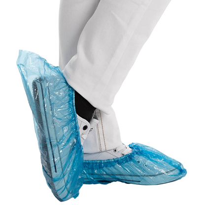 Artikelbild für 110 franz mensch unisex Reinraumklasse 5 Überschuhe blau Einheitsgröße, Artikelnummer 297937