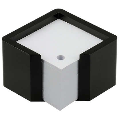 Artikelbild für arlac® Zettelbox memorion schwarz inkl. 600 lose Notizzettel weiß, 1 St., Artikelnummer 806195