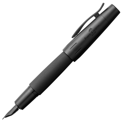 Artikelbild für FABER-CASTELL e-motion pure Black Patronenfüller schwarz matt M (mittel), 1 St., Artikelnummer 408505