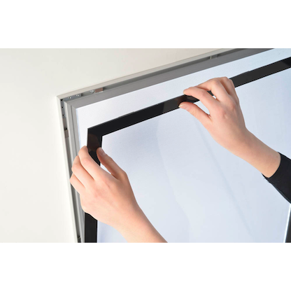 Artikelbild 5 für update displays LED-Leuchtrahmen Magneco schwarz DIN A2 46,0 x 1,3 x 63,4 cm, 1 St., Artikelnummer 480412