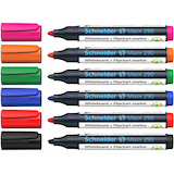 Artikelbild 1 für Schneider Maxx 290 Whiteboard- und Flipchart-Marker farbsortiert 2,0 - 3,0 mm, 6 St., Artikelnummer 154403