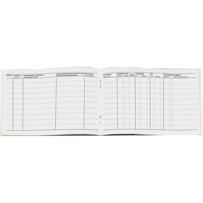 Artikelbild 2 für herlitz Fahrtenbuch, Pkw mit Kraftstoffverbrauch Formularbuch 601, 1 St., Artikelnummer 402174
