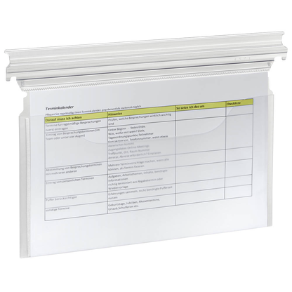 Artikelbild 3 für EICHNER Terminmappe VISIMAP transparent, 1 St., Artikelnummer 753301