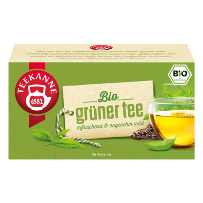 Artikelbild 2 für TEEKANNE Grüner Tee Bio-Tee 18 Portionen, Artikelnummer 778611