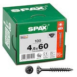 Artikelbild 1 für SPAX® Universalschrauben T20 Senkkopf BLAX 0191040450603 4,5 mm x 60 mm, 100 St., Artikelnummer 745368