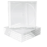 Artikelbild 1 für MediaRange 1er CD-/DVD-Hüllen Jewel Cases transparent, 5 St., Artikelnummer 415687