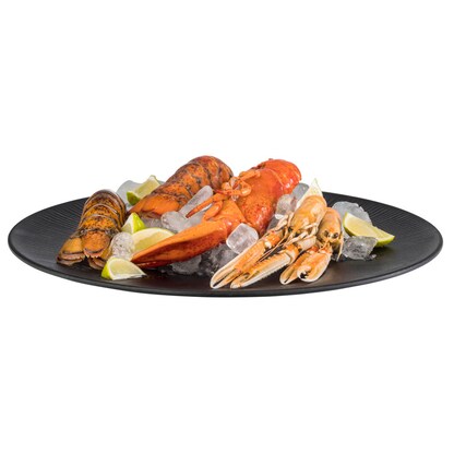 Artikelbild 2 für APS Teller NERO schwarz Ø 42,0 cm, 1 St., Artikelnummer 487086