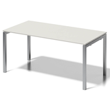 Artikelbild 1 für BISLEY Cito Schreibtisch grauweiß, silber rechteckig, 4-Fuß-Gestell silber 160,0 x 80,0 cm, Artikelnummer 256863