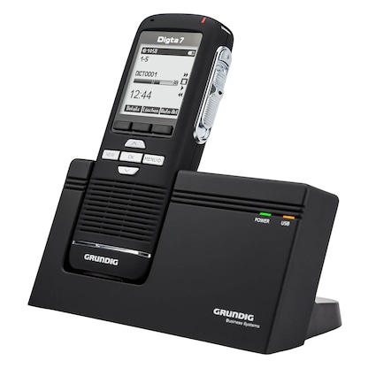 Artikelbild 5 für GRUNDIG Digta 7 Premium Set mit DigtaSoft One Software digitales Diktiergerät-Set 2 GB, Artikelnummer 809343