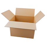 Artikelbild 1 für Nestler Wellpapp-Faltkartons 1-wellig braun 49,0 x 39,0 x 35,7 cm Außenmaß, 20 St., Artikelnummer 690370