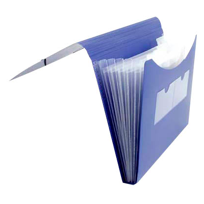 Artikelbild für FolderSys Fächermappe 5 Fächer blau, 1 St., Artikelnummer 641878