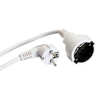 Artikelbild für BACHMANN Verlängerungskabel 5,0 m weiß, Artikelnummer 821780