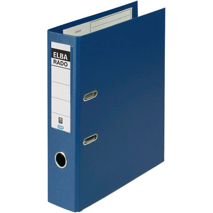 Artikelbild für ELBA rado plast Ordner blau Kunststoff 8,0 cm DIN A4, 1 St., Artikelnummer 255620