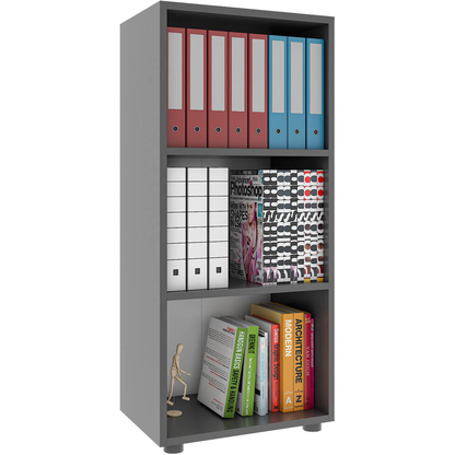 Artikelbild für VCM my office Aktenregal Ulas anthrazit 49,0 x 32,0 x 108,0 cm, 1 St., Artikelnummer 911687