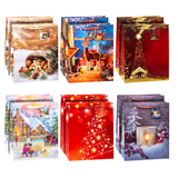 Artikelbild 1 für TSI Geschenktüten Weihnachten Serie 10 Motiv sortiert 26,0 x 32,0 cm, 12 St., Artikelnummer 652707