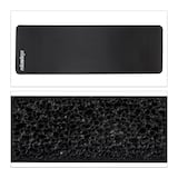 Artikelbild 1 für relaxdays Yogamatte schwarz 60,0 x 180,0 x 1,0 cm, Artikelnummer 442481