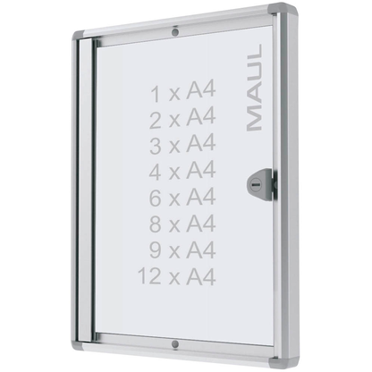 Artikelbild 2 für MAUL Schaukasten Extraslim grau 1x DIN A4 27,0 x 2,7 x 35,1 cm, 1 St., Artikelnummer 832555