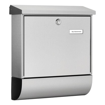Artikelbild 2 für BURG WÄCHTER Briefkasten Amrum 8150 silber, Artikelnummer 503067