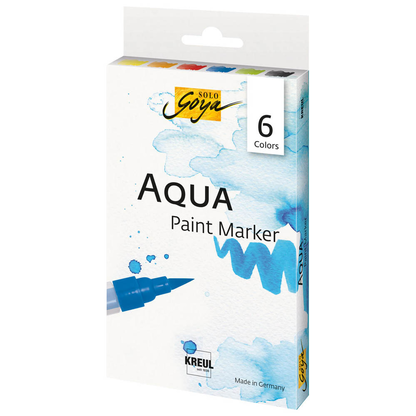 Artikelbild für KREUL SOLO Goya Aquarellmarker farbsortiert, 6 St., Artikelnummer 115137