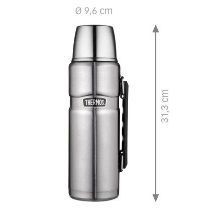 Artikelbild 2 für THERMOS® Isolierflasche Stainless King silber 1,2 l, 1 St., Artikelnummer 285989