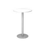Artikelbild 1 für HAMMERBACHER Stehtisch rund Spanplatte weiß 80,0 x 80,0 x 111,6 cm, 1 St., Artikelnummer 378099