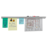 Artikelbild 1 für Catch-ball Infoboard Powergrip Klemmleiste 100,0 cm silber selbstklebend, Wandmontage, 1 St., Artikelnummer 739482