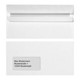 Artikelbild 1 für dundee Briefumschläge DIN lang mit Fenster weiß selbstklebend 25 St., Artikelnummer 611835