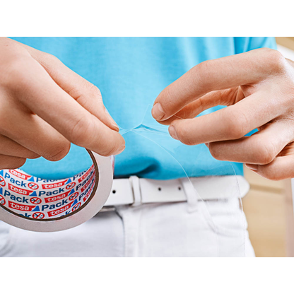 Artikelbild 3 für tesa Packband tesapack® EXPRESS Crystal Clear transparent 50,0 mm x 50,0 m 1 Rolle, Artikelnummer 115061