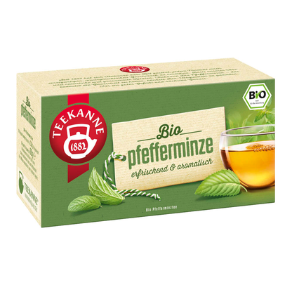 Artikelbild für TEEKANNE Pfefferminze Bio-Tee 18 Portionen, Artikelnummer 778494