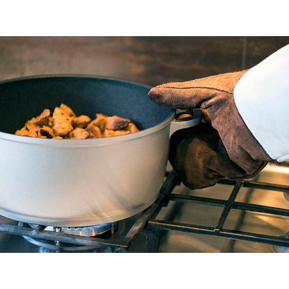 Artikelbild 4 für APS unisex Ofenhandschuh braun Einheitsgröße, 1 St., Artikelnummer 194489