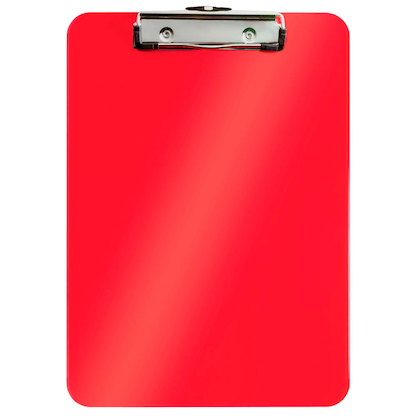 Artikelbild 2 für LEITZ Klemmbrett WOW 3971 DIN A4 rot Kunststoff, 1 St., Artikelnummer 234977