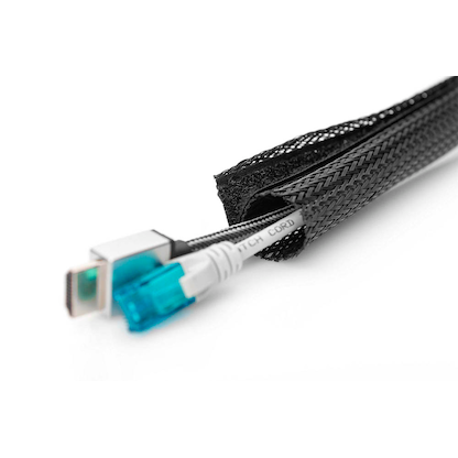 Artikelbild 5 für DIGITUS DA-90507 Kabelschlauch 2,0 m schwarz, Artikelnummer 382216