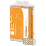 Artikelbild 1 für Satino Papierhandtücher 278729 HiCycle Zick-Zack-Falzung 2-lagig 4.000 Tücher, Artikelnummer 818167