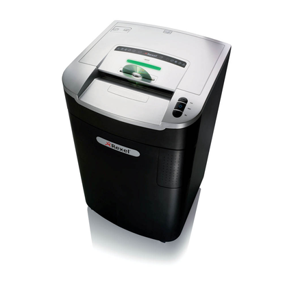 Artikelbild 2 für Rexel Mercury RLM20 Aktenvernichter mit Partikelschnitt P-4, 4 x 40 mm, bis 20 Blatt, schwarz, Artikelnummer 549749