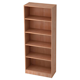 Artikelbild 1 für HAMMERBACHER Aktenregal Gradeo nussbaum 80,0 x 40,0 x 200,4 cm, 1 St., Artikelnummer 628032