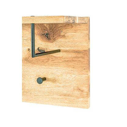 Artikelbild 5 für HAKU Möbel Wandgarderobe 22359 braun Holz 4 Haken 80,0 x 30,0 cm, Artikelnummer 551851