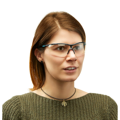 Artikelbild 3 für uvex Schutzbrille sportstyle 9193 schwarz, blau, 1 St., Artikelnummer 478807