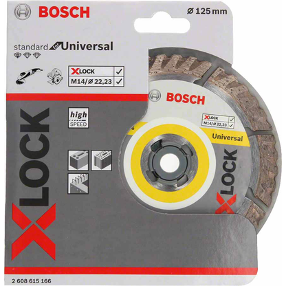 Artikelbild 2 für BOSCH Trennscheibe X-LOCK Standard for Universal, 1 St., Artikelnummer 218778