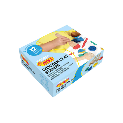 Artikelbild für JOVI MY FIRST PLASTILINA Motivstempel-Set 3 verschiedene Reliefs, 1 St., Artikelnummer 321598