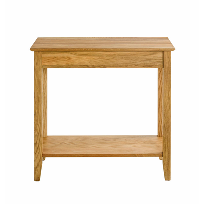 Artikelbild 8 für HAKU Möbel Konsolentisch rechteckig Massivholz eiche 75,0 x 35,0 x 75,0 cm, 1 St., Artikelnummer 340358