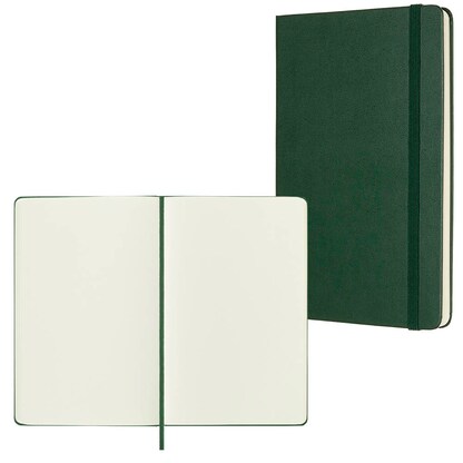 Artikelbild für MOLESKINE Notizbuch Classic Collection fester Einband ca. DIN A5 blanko, myrtengrün Hardcover 240 Seiten, 1 St., Artikelnummer 718856