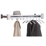 Artikelbild 1 für Kerkmann Wandgarderobe Montana 32655114 silber Metall 100,0 x 12,5 cm, Artikelnummer 393835