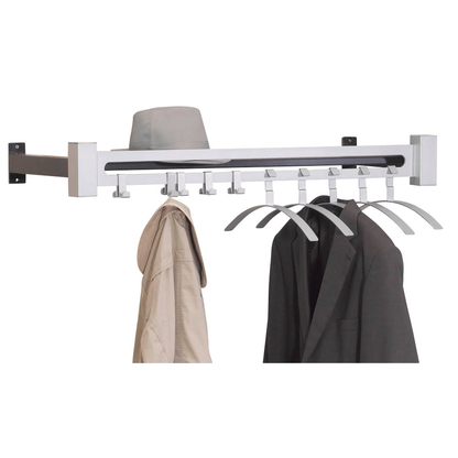 Artikelbild für Kerkmann Wandgarderobe Montana 32655114 silber Metall 100,0 x 12,5 cm, Artikelnummer 393835