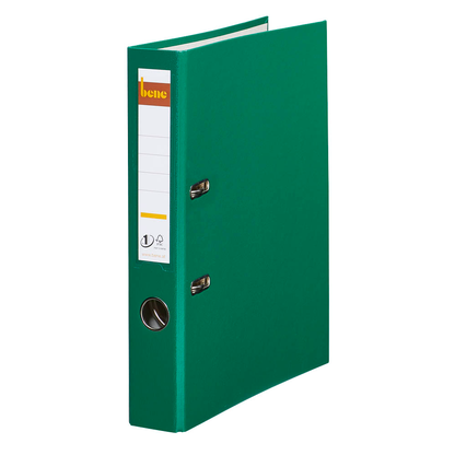 Artikelbild für bene No.1 Power Ordner grün Kunststoff 5,2 cm DIN A4, 1 St., Artikelnummer 426296