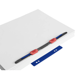 Artikelbild 1 für HASenPfeil ® 1 Heftstreifen für 500 Blatt blau Kunststoff, 20 St., Artikelnummer 398077