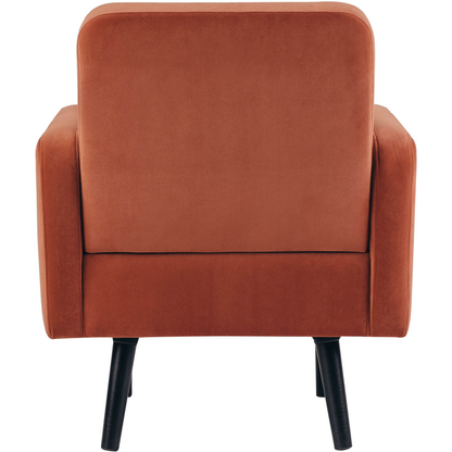 Artikelbild 4 für meet powered by PAPERFLOW Sessel LISBOA rost schwarz Stoff 71,0 x 81,5 x 83,0 cm, 1 St., Artikelnummer 851111