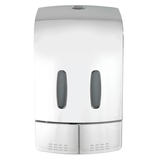 Artikelbild 1 für WENKO Desinfektionsspender Tartas 24590100 silber Kunststoff 2x 480,0 ml, 1 St., Artikelnummer 806891