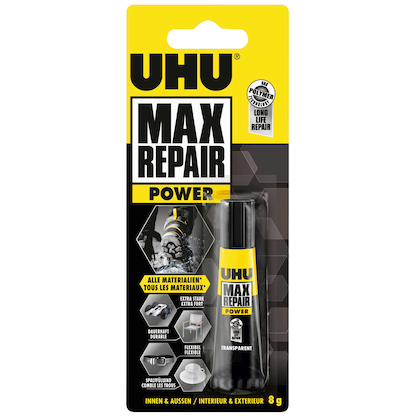 Artikelbild 2 für UHU Max Repair Extreme Alleskleber 8,0 g, 1 St., Artikelnummer 288199